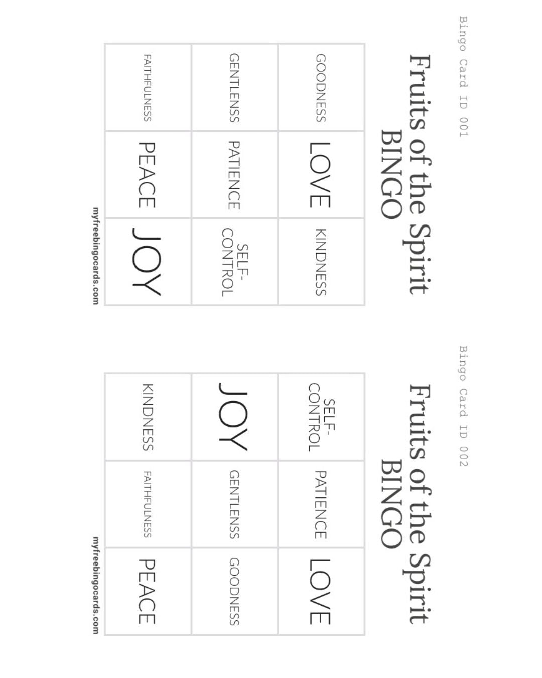 BINGO Games – Bible Learning Made Fun