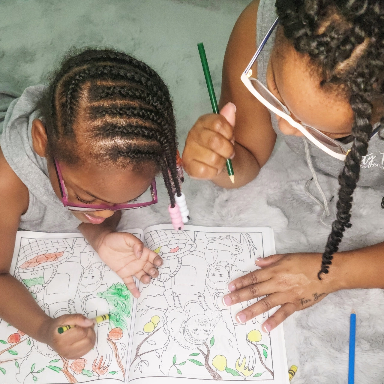 Time With You Mother-Daughter Prayer Coloring Book