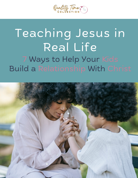 Teaching Jesus in Real Life: A Faith-Filled Printable Guide (Digital Download)