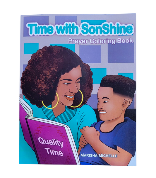 Time With SonShine Mother-Son Prayer Coloring Book